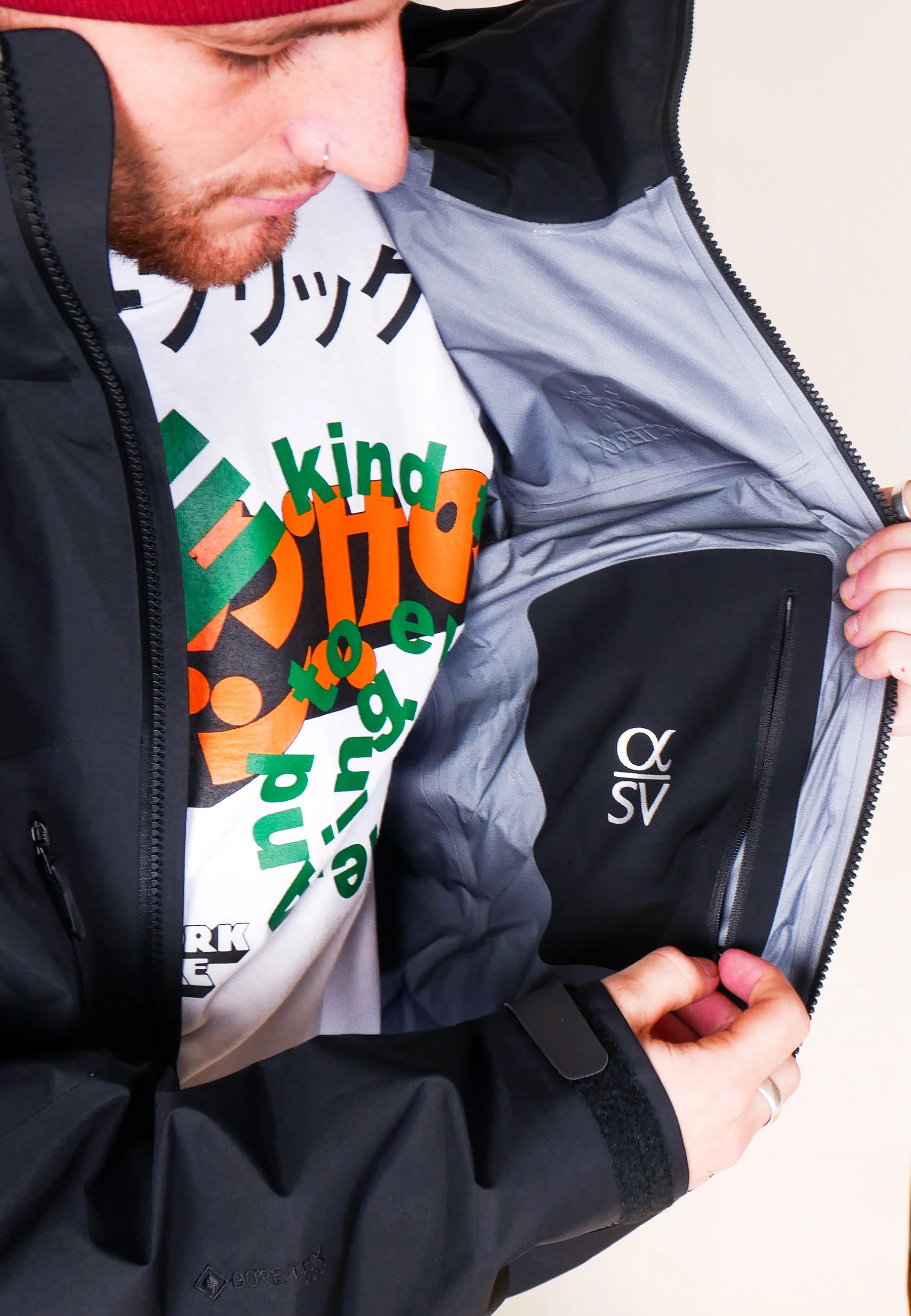 Alpha SV Jacket - Black - Image 8