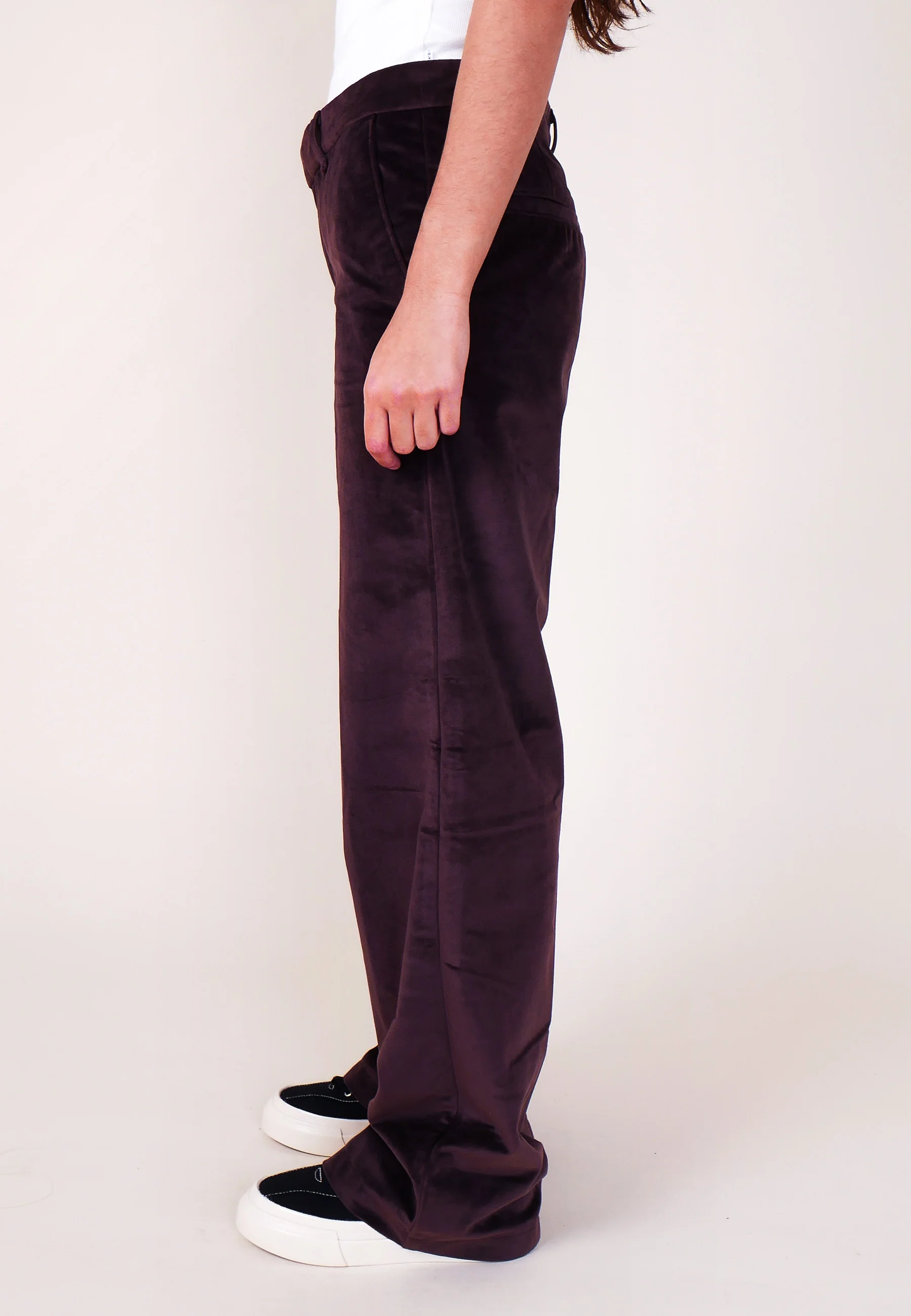 Baggy Trouser - Velvet Chocolate Plum - Image 5