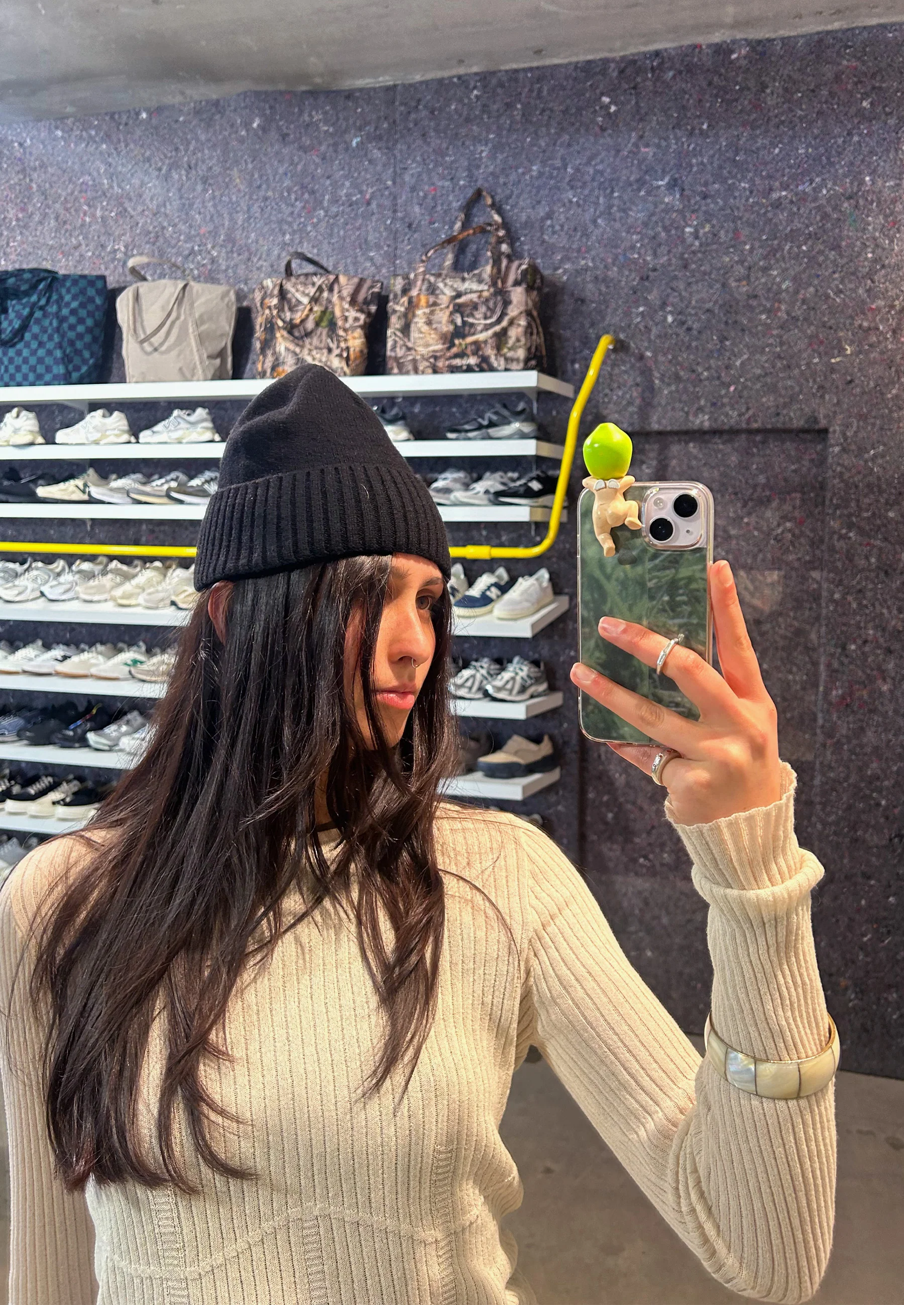 Brodeo Beanie - Black - Image 3