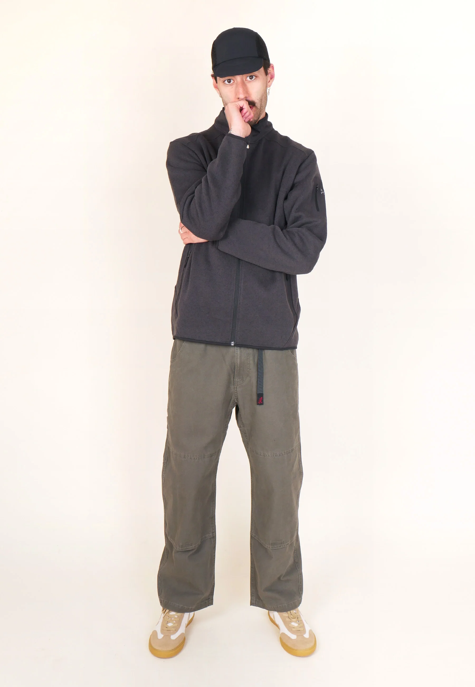 Covert Cardigan - Black Heather II - Image 4