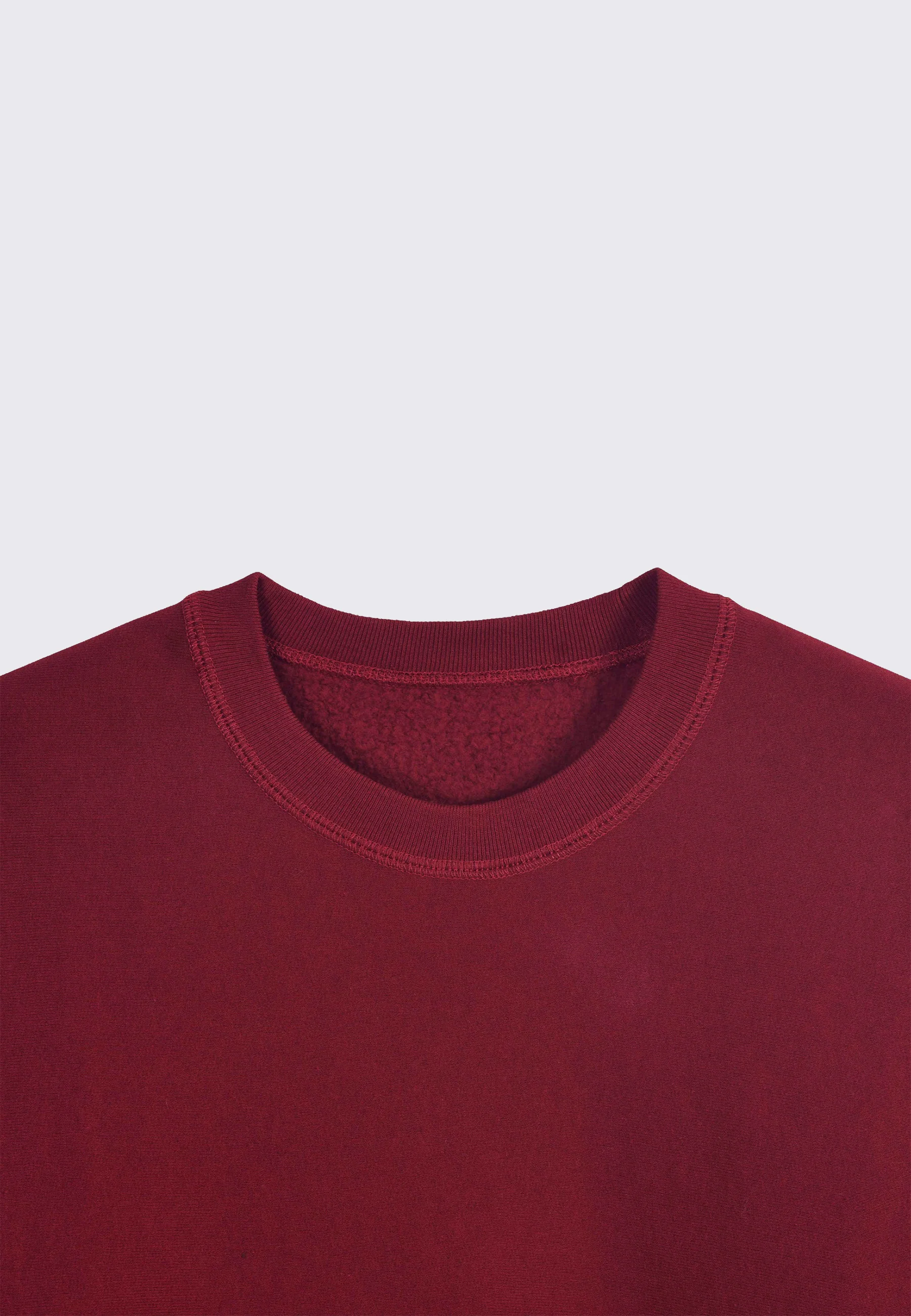 GAG Blank Classic Crewneck Sweater - Brick - Image 10