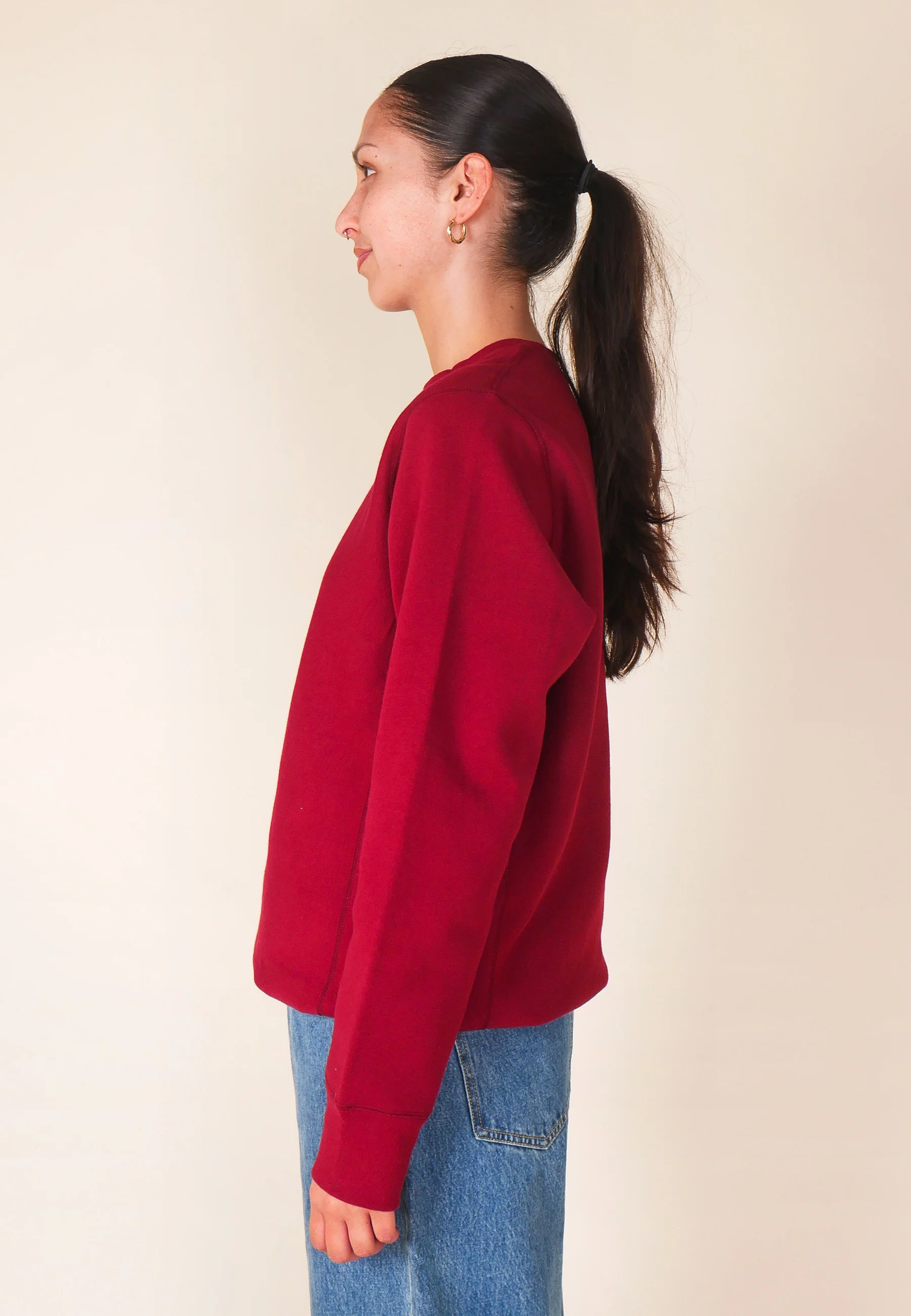 GAG Blank Classic Crewneck Sweater - Brick - Image 8