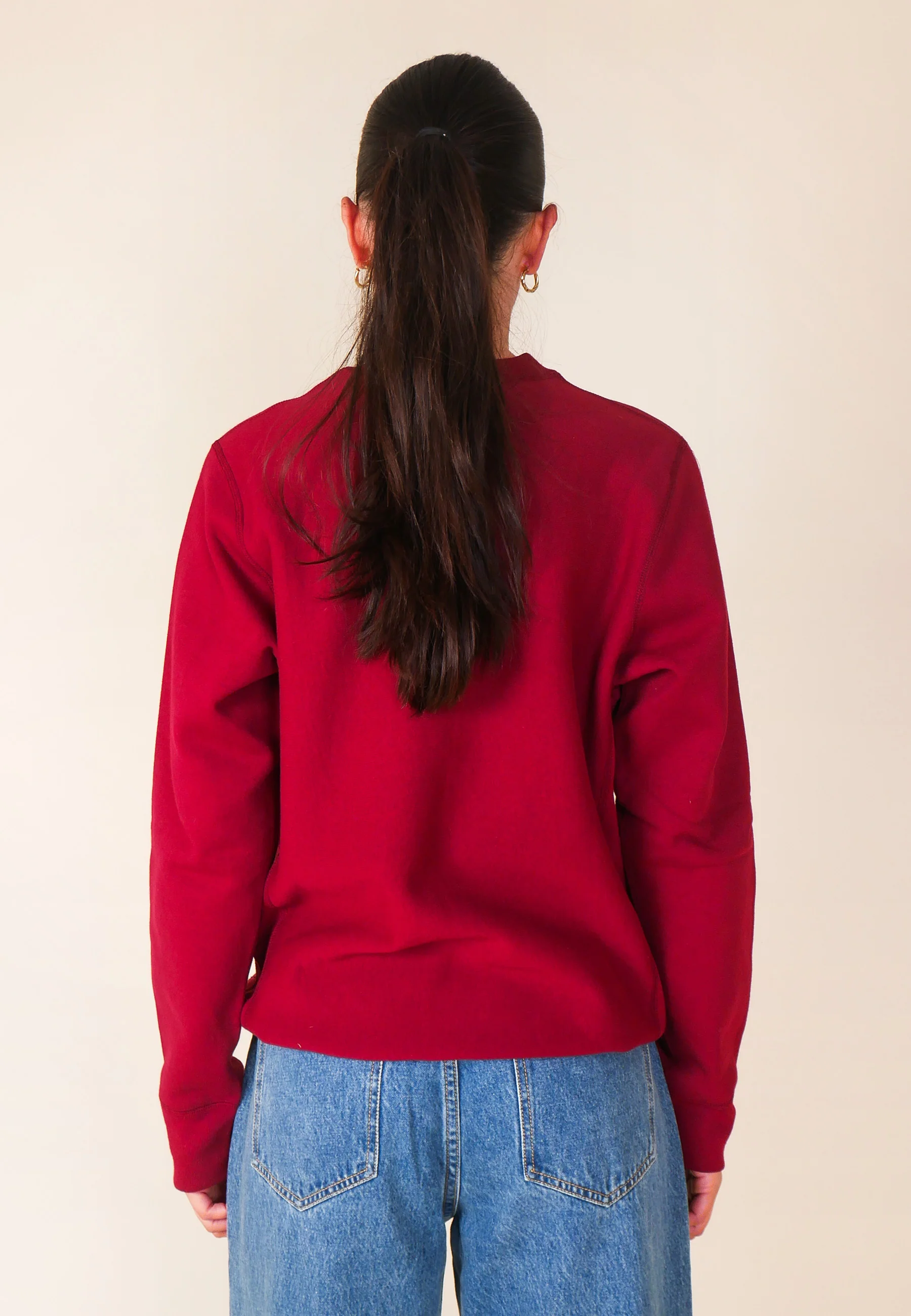 GAG Blank Classic Crewneck Sweater - Brick - Image 9