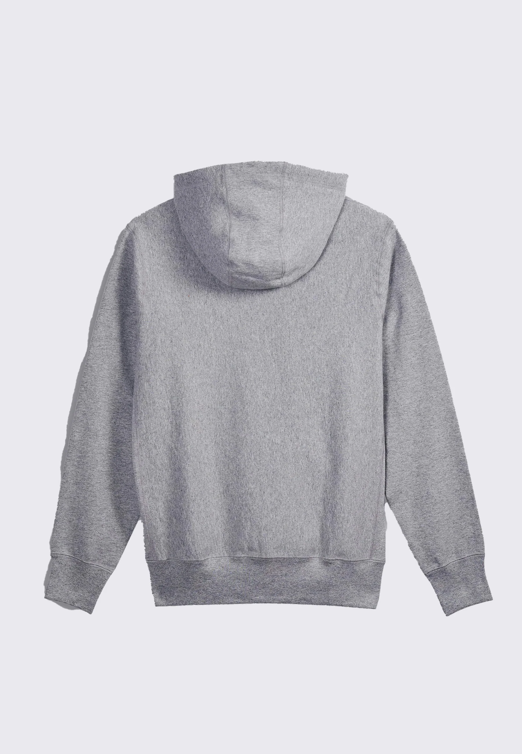 GAG Blank Hooded Pullover Sweatshirt - Light Grey Speckle - Image 3