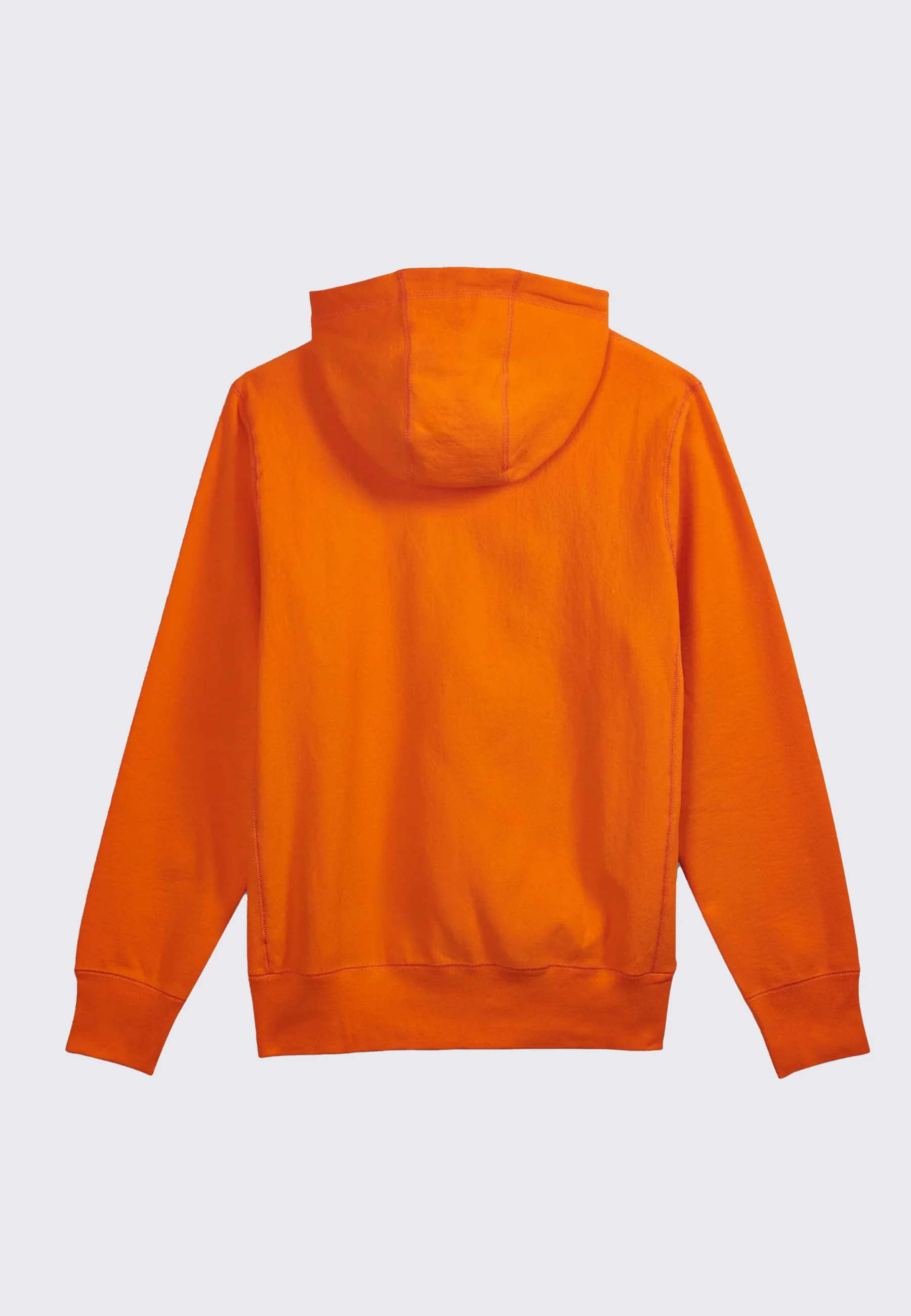 GAG Blank Hooded Pullover Sweatshirt - Orange - Image 3