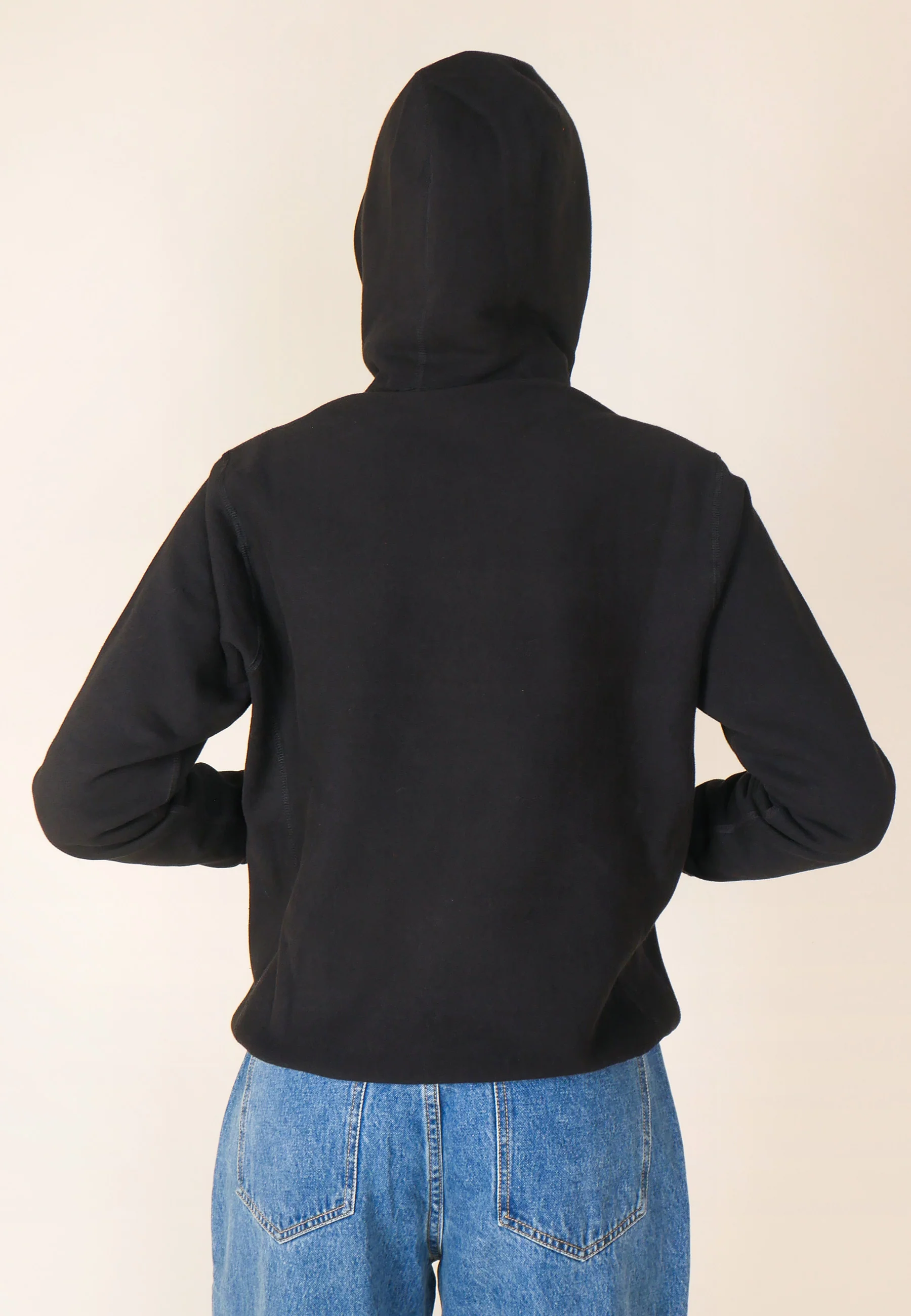 GAG Blank Zip Hooded Sweatshirt - Black - Image 7