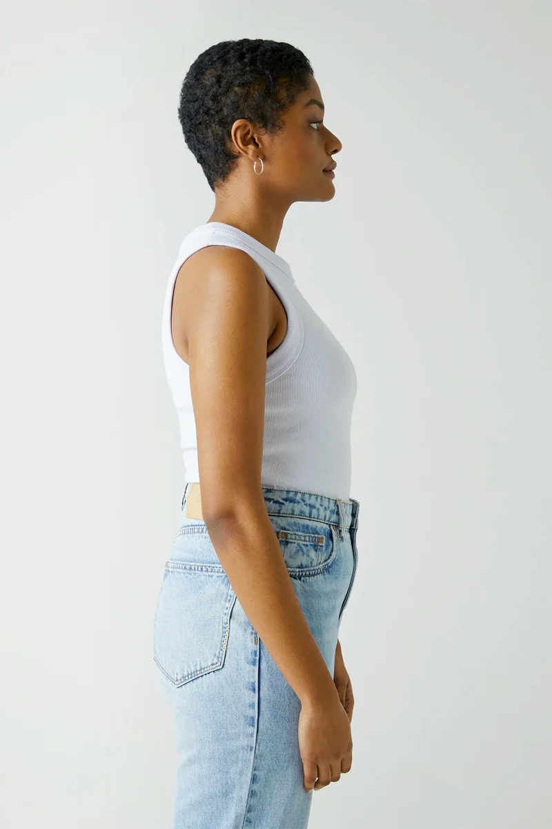 Jonesy Singlet - White - Image 3