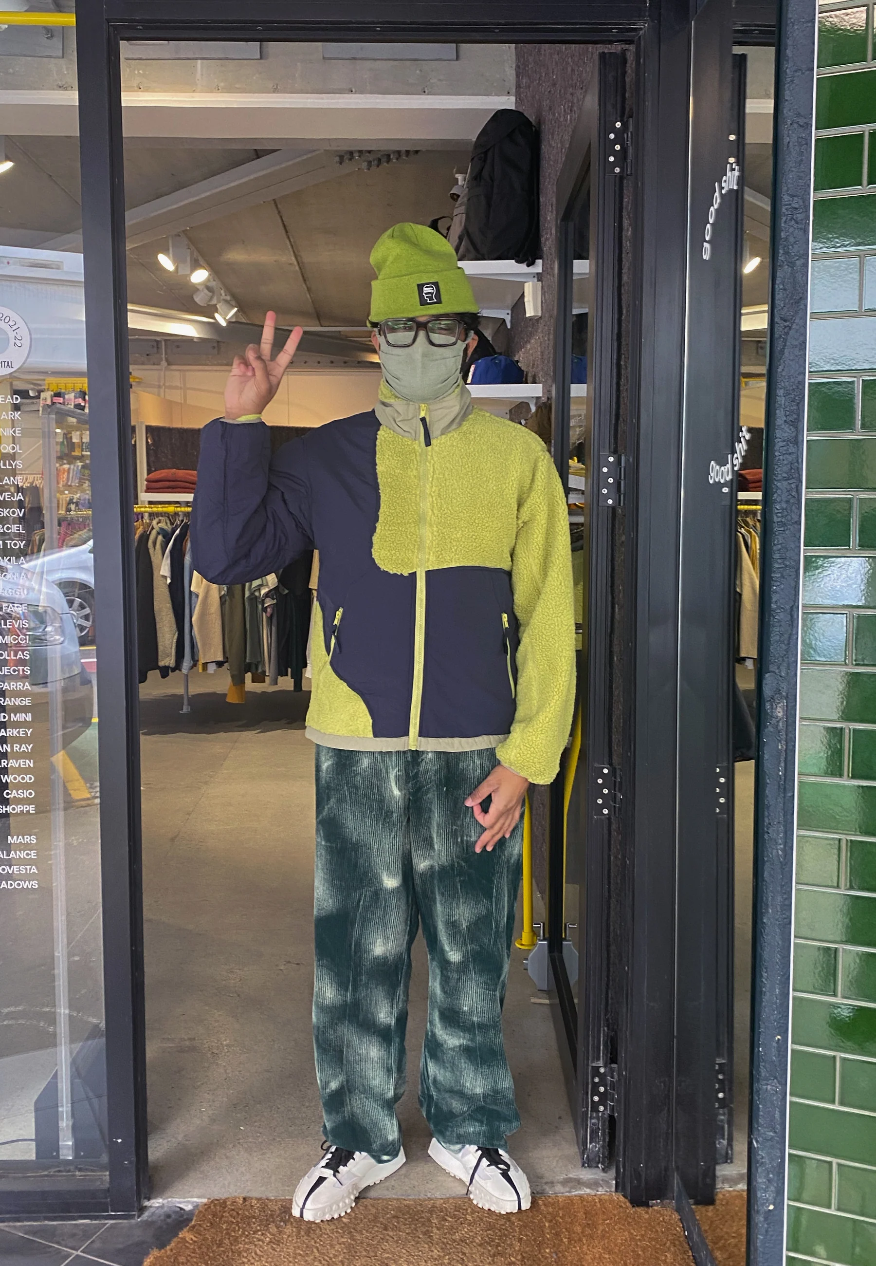 Logo Head Wool Beanie - apple - Image 4