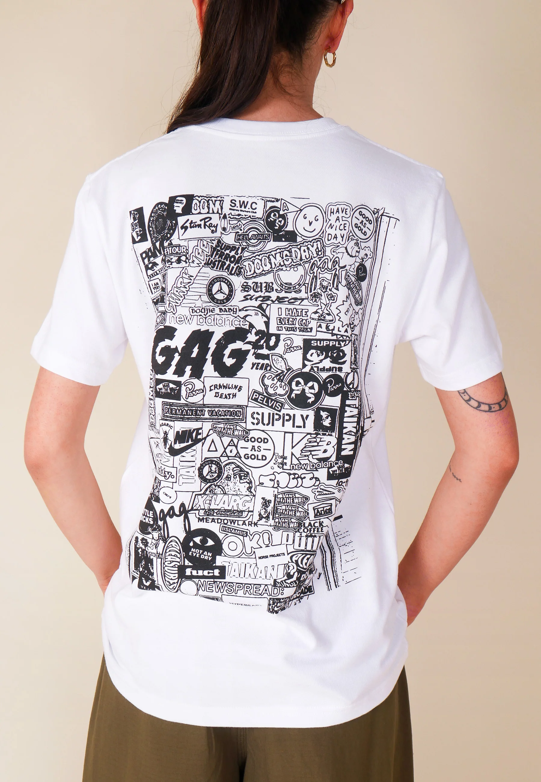 OG Office Desk T-shirt - White - Image 10
