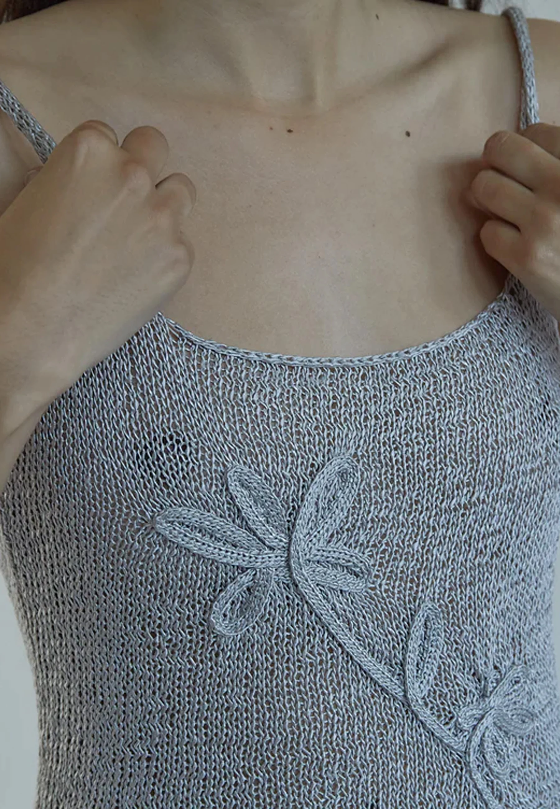 Onida Dress - Silver - Image 3